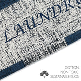 SussexHome Washable Ultra Thin Laundry Room Rug Runner - 20" x 59"