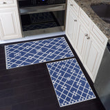 Sussexhome Non Skid Washable Kitchen Runner Rugs Set of 2 - Set of 44 x 24 and 31.5 x 20 Inches