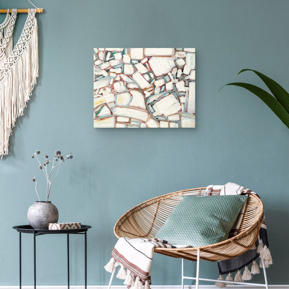 Sustainable Unicorn by Brooke Borcherding Canvas Art Print