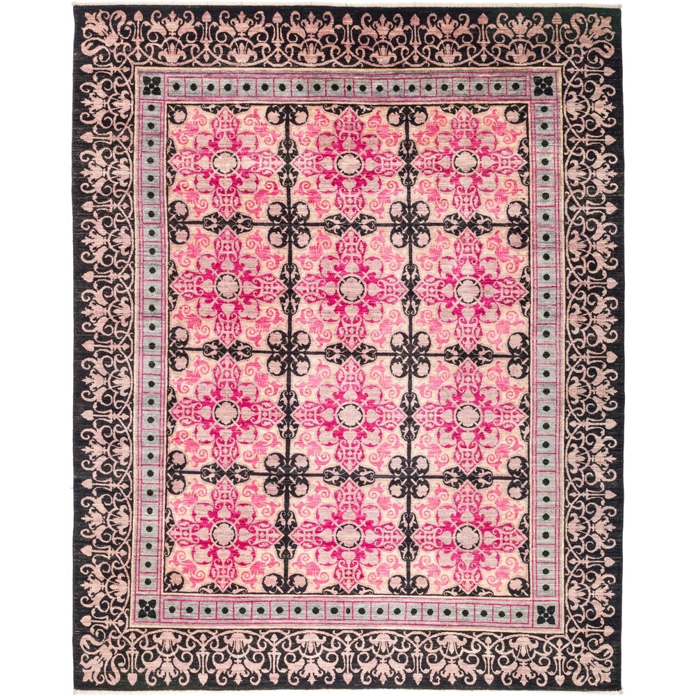 Suzani Pink Area Rug - 8' x 10'2"/Surplus