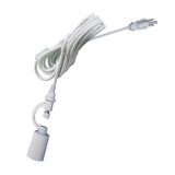 Swag Pendant Plug-In One Light Beige Shade