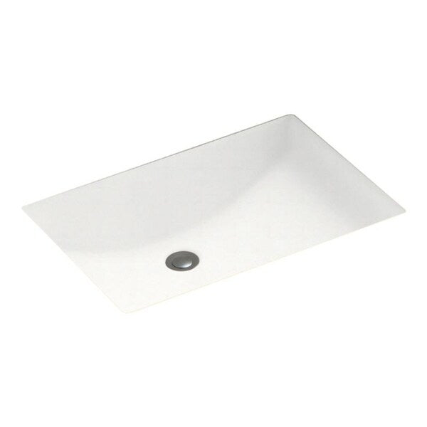 Swan 22-in W x 16-in D x 6.25-in H Solid Surface Undermount Bathroom Sink