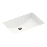 Swan 22-in W x 16-in D x 6.25-in H Solid Surface Undermount Bathroom Sink
