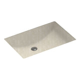 Swan 22-in W x 16-in D x 6.25-in H Solid Surface Undermount Bathroom Sink