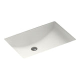 Swan 22-in W x 16-in D x 6.25-in H Solid Surface Undermount Bathroom Sink