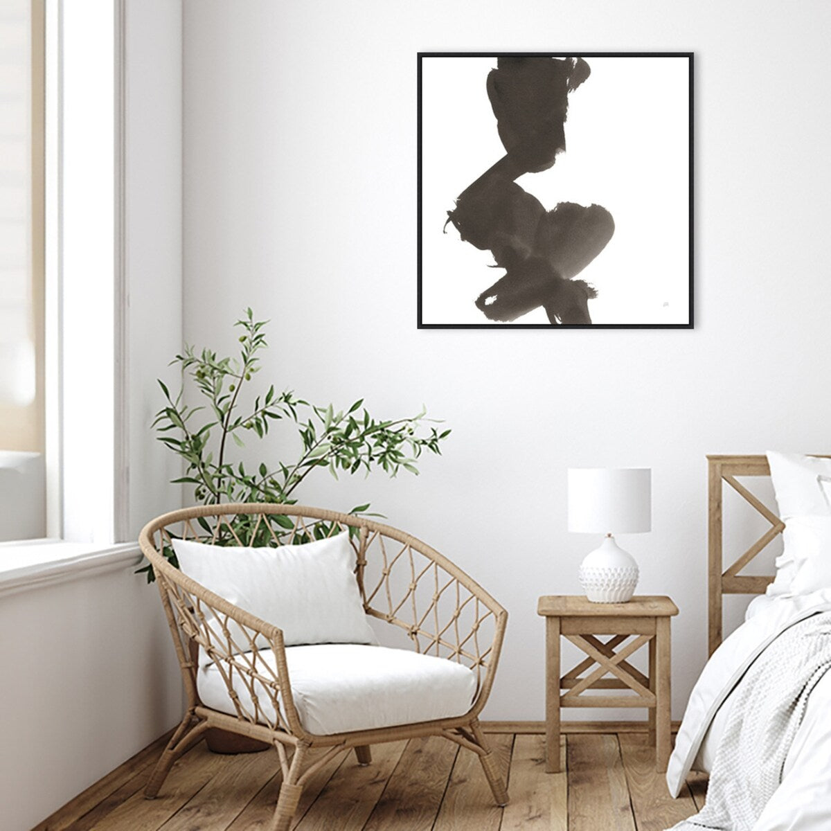 Swash II by Chris Paschke Framed Canvas Wall Art Print