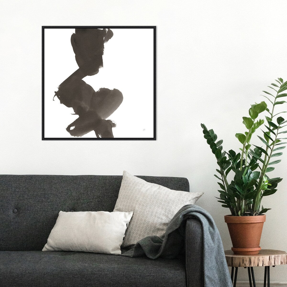 Swash II by Chris Paschke Framed Canvas Wall Art Print