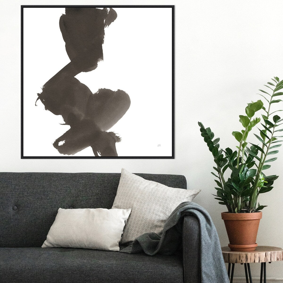 Swash II by Chris Paschke Framed Canvas Wall Art Print