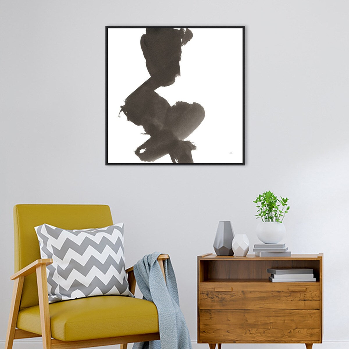 Swash II by Chris Paschke Framed Canvas Wall Art Print