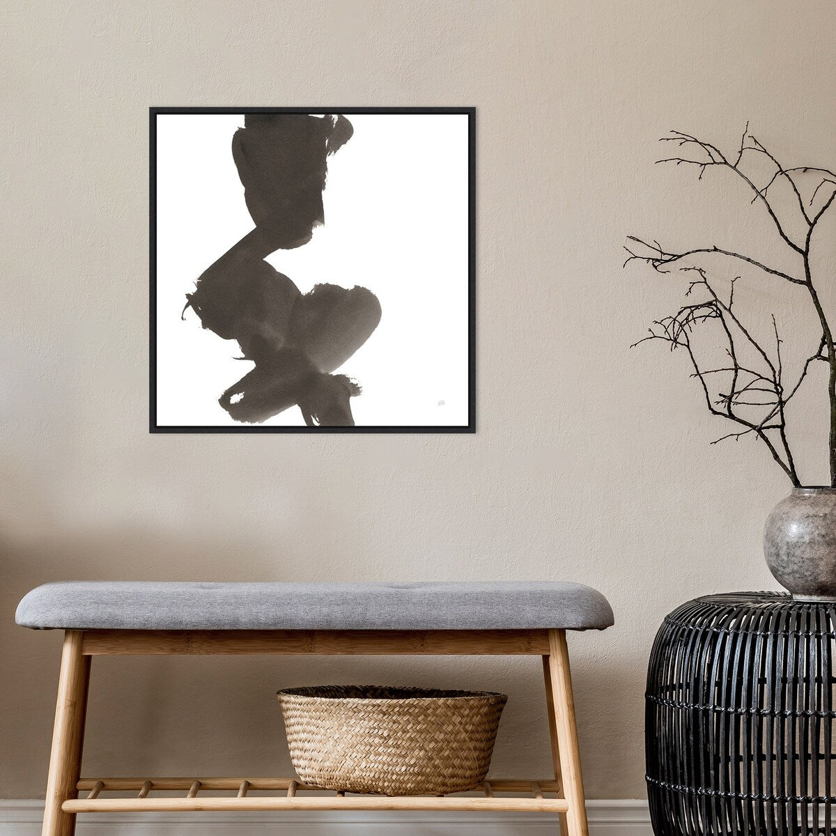 Swash II by Chris Paschke Framed Canvas Wall Art Print