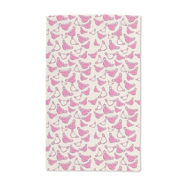 Sweet Chess Master Hearts Hand Towel (Set of 2)