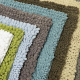 Sweet Home Collection 2 Piece Chenille Bathroom Rug Set (Assorted Colors)