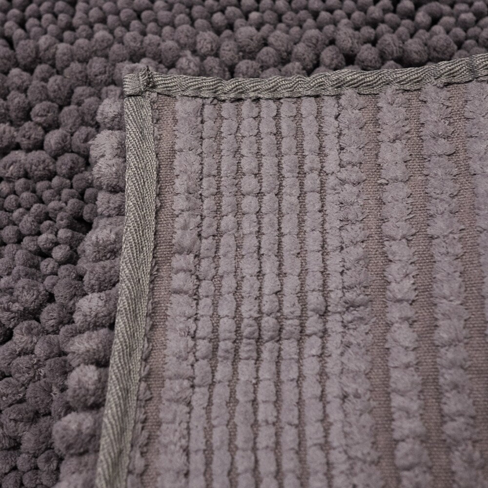 Sweet Home Collection 2 Piece Chenille Bathroom Rug Set (Assorted Colors)