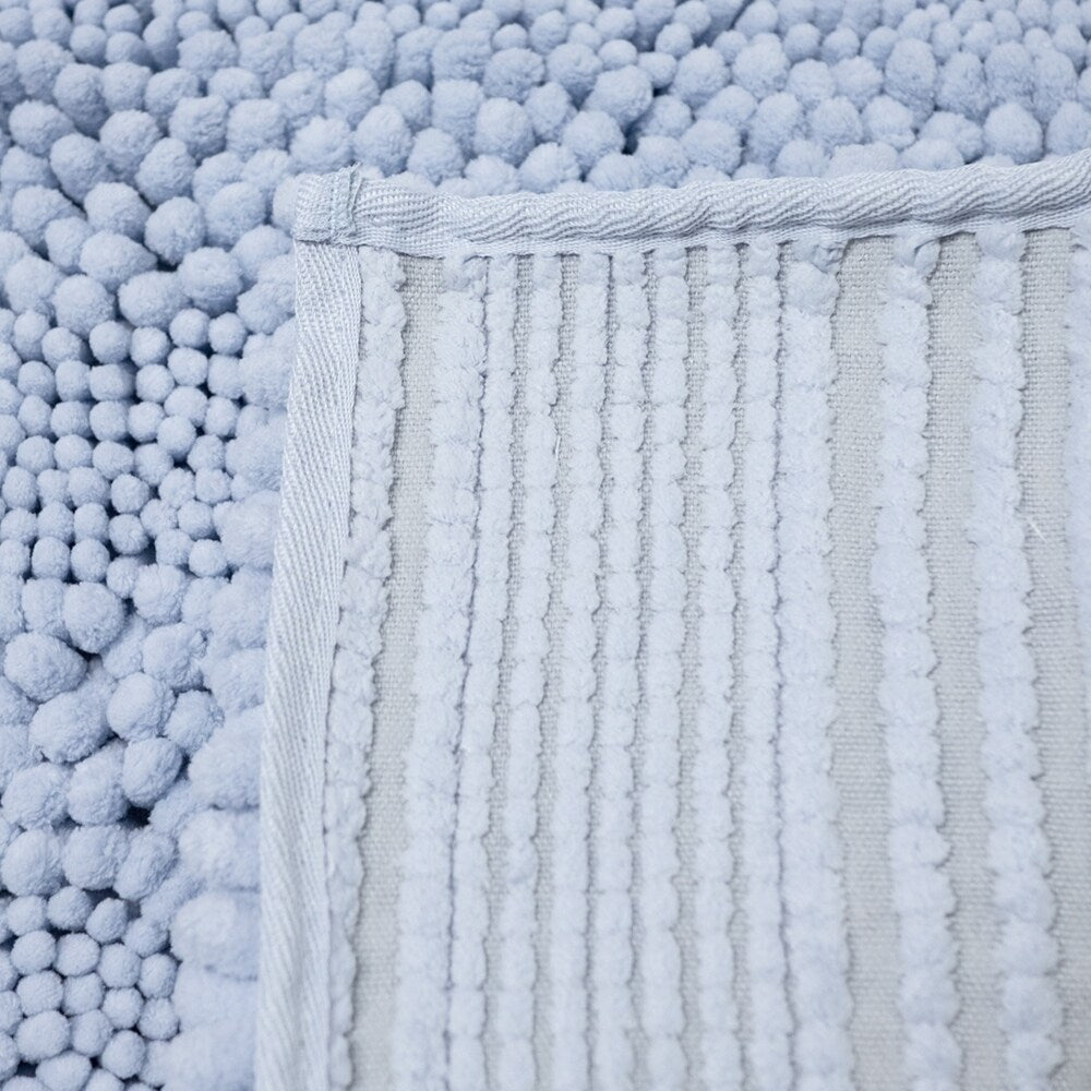 Sweet Home Collection 2 Piece Chenille Bathroom Rug Set (Assorted Colors)