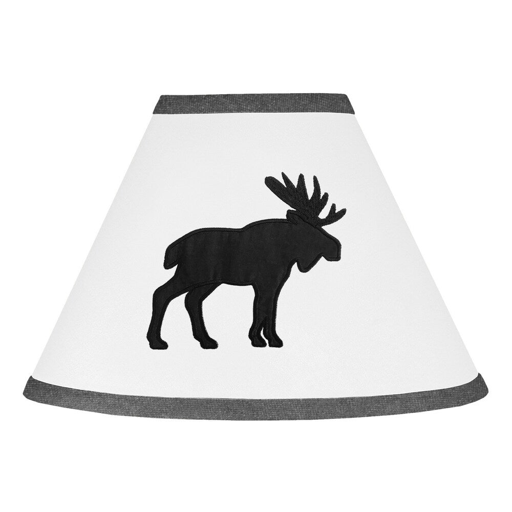 Sweet Jojo Designs Black and White Woodland Arrow Rustic Patch Collection Lamp Shade