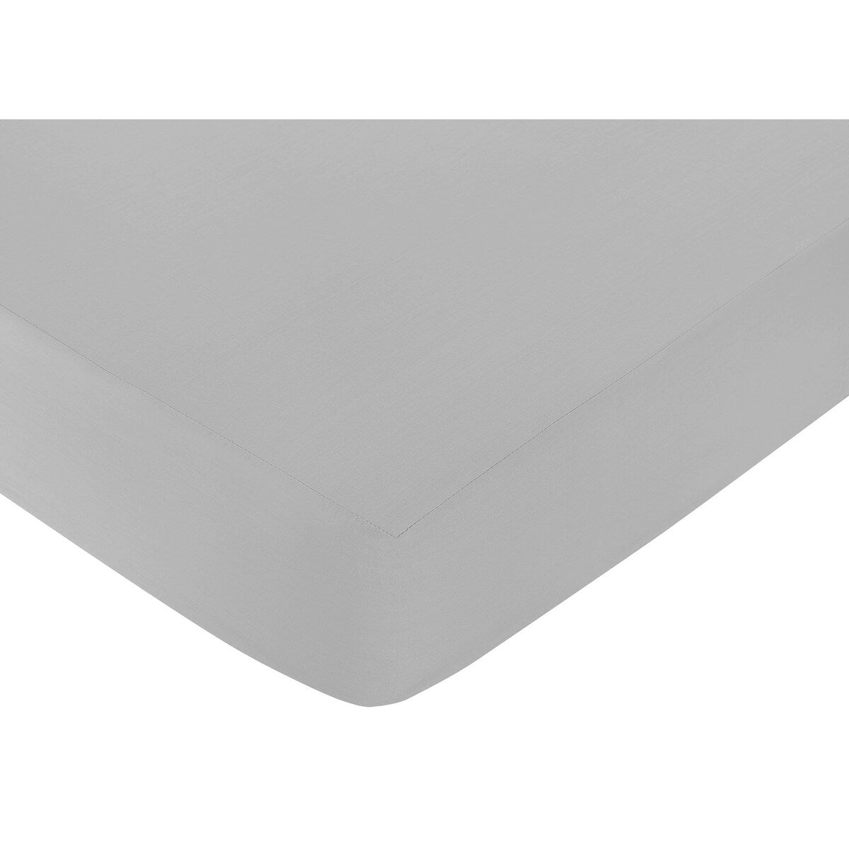 Sweet Jojo Designs Grey Fitted Crib Sheet