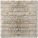 Sweet Tea 4 Pack Single Absorbent Stone Coaster with Protective Cork Backing Made in The USA 4" Square, Easily Wipes Clean
