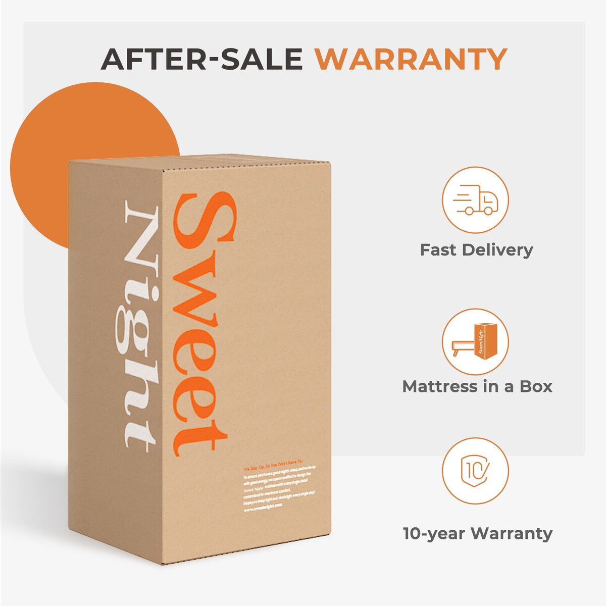 Sweetnight 10-inch Medium Firm Gel Memory Foam Mattress