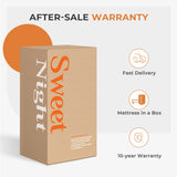 Sweetnight 10-inch Medium Firm Gel Memory Foam Mattress