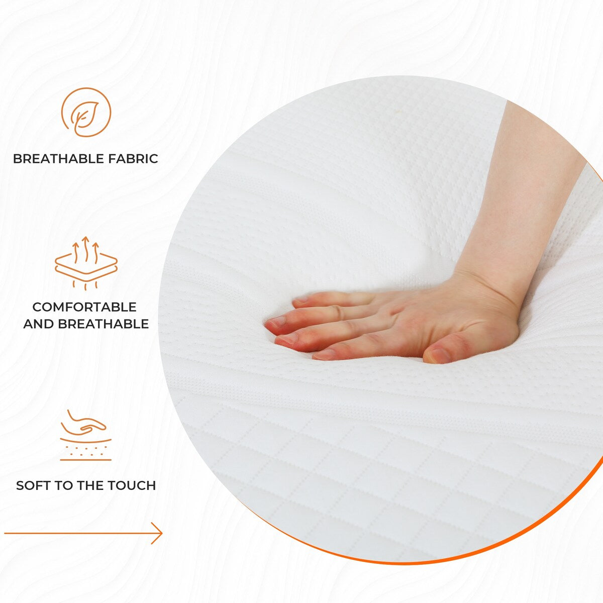 Sweetnight 10-inch Medium Firm Gel Memory Foam Mattress