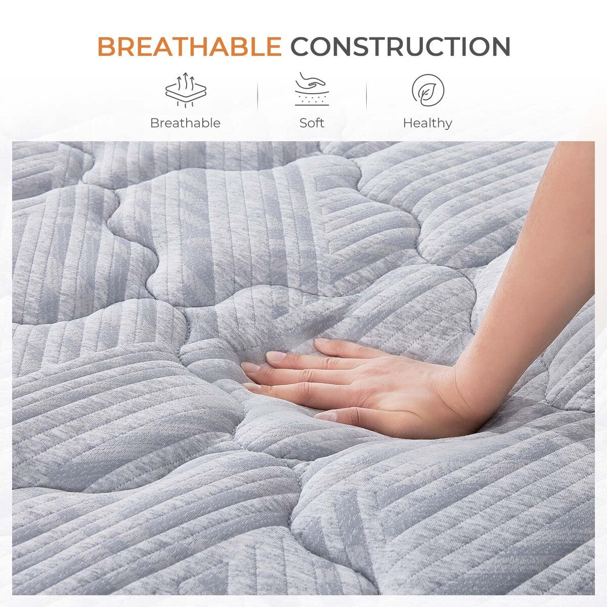 Sweetnight 14'' Gel Memory Foam Hybrid Mattress