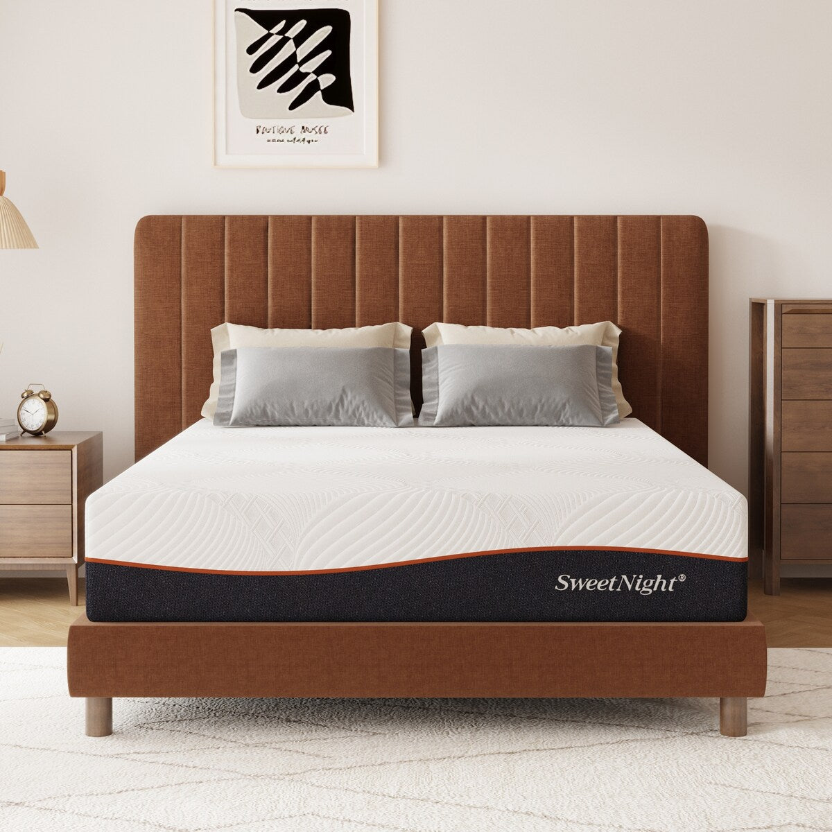 Sweetnight 14'' Medium Gel Memory Foam Mattress