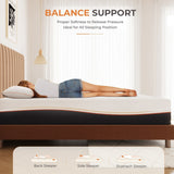 Sweetnight 14'' Medium Gel Memory Foam Mattress