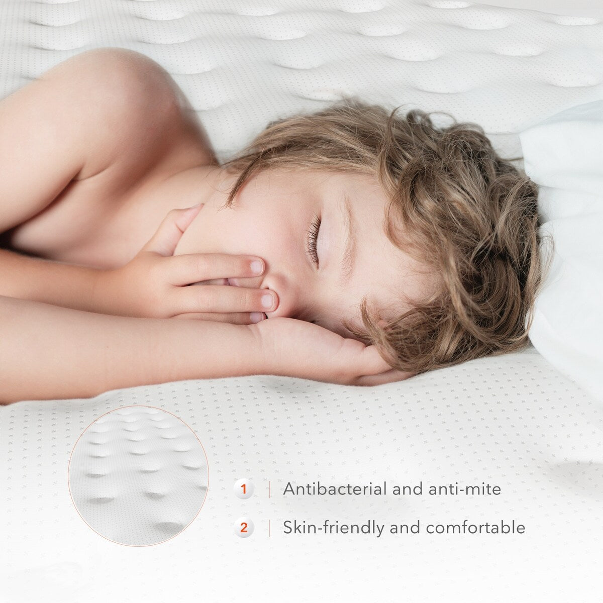 Sweetnight 8 inch Gel Memory Foam Hybrid Mattress in a Box