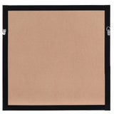 Swept Away Shadow Box I - Abstract Woven Rice Paper Wall Art - Brown Frame
