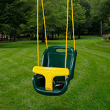 Swing-N-Slide High-Back Infant Swing with Rope and Seatbelt