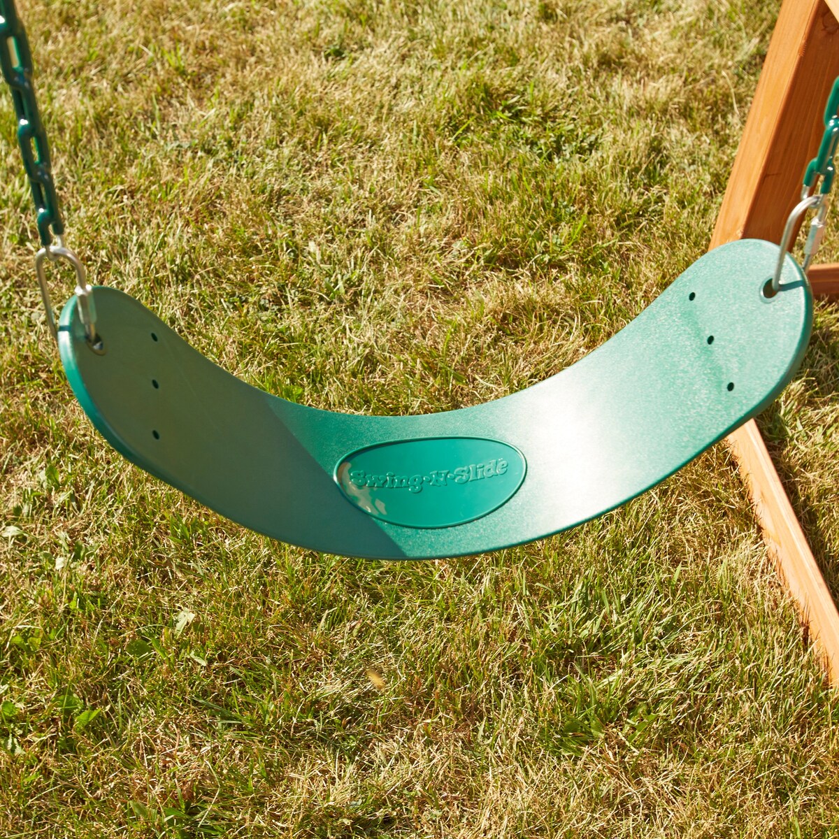 Swing-N-Slide Pioneer Deluxe DIY Play Set Hardware Kit with 2-Piece Summit Slide (Lumber not Included) - 192L x 168W x 96H
