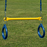 Swing-N-Slide Pioneer Deluxe DIY Play Set Hardware Kit with 2-Piece Summit Slide (Lumber not Included) - 192L x 168W x 96H