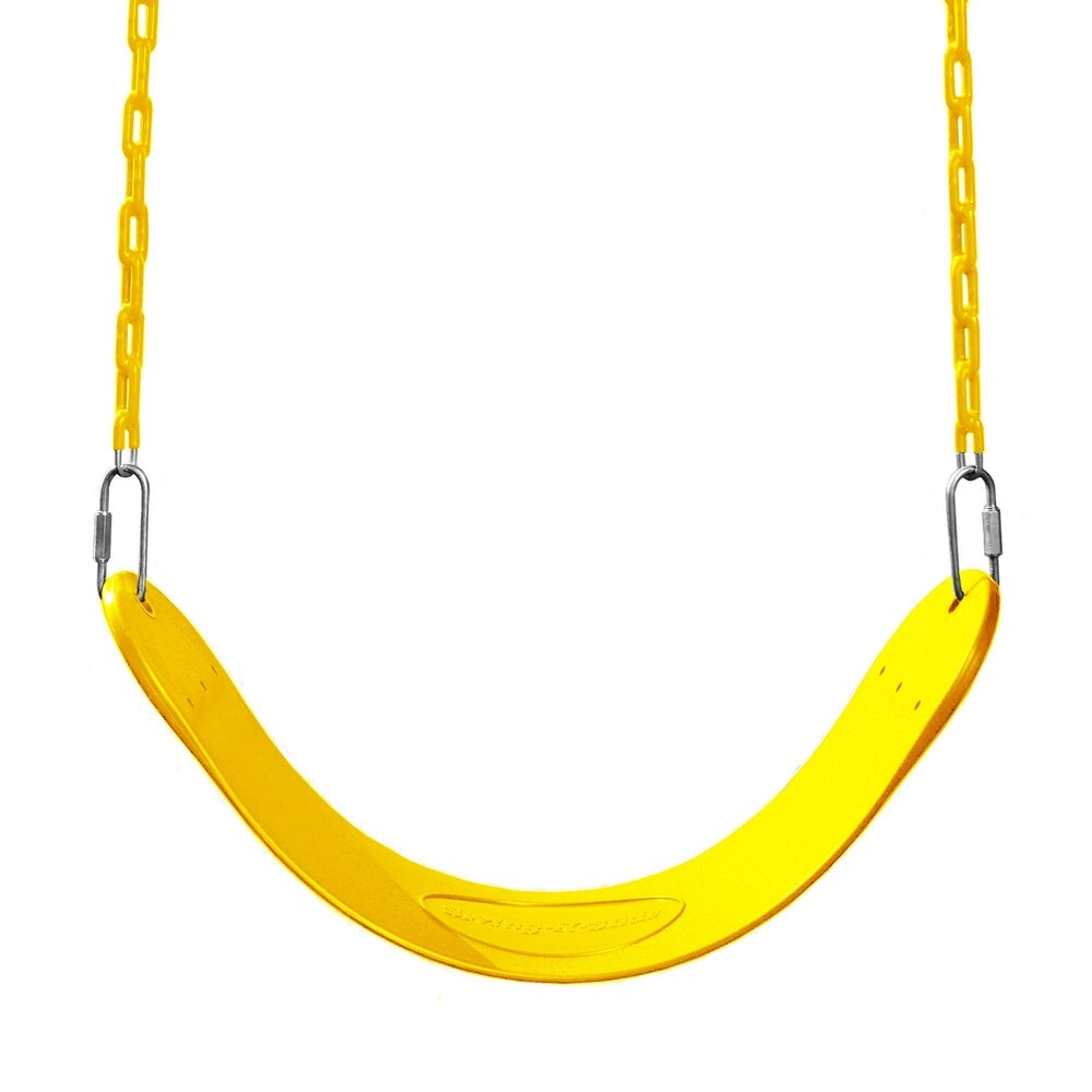 Swing-N-Slide Swing Seats with Chains -Yellow (2-Pack)