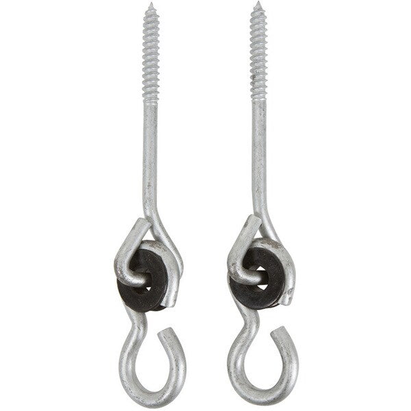 Swing Set Stuff 4-inch x 5/ 16-inch Nylon Bushing Swing Hanger for Wood (Pair)