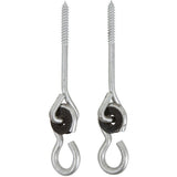 Swing Set Stuff 4-inch x 5/ 16-inch Nylon Bushing Swing Hanger for Wood (Pair)