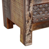 Swint Boho Handcrafted 5 Drawer Chest by Christopher Knight Home - 20.00" W x 16.00" D x 41.00" H
