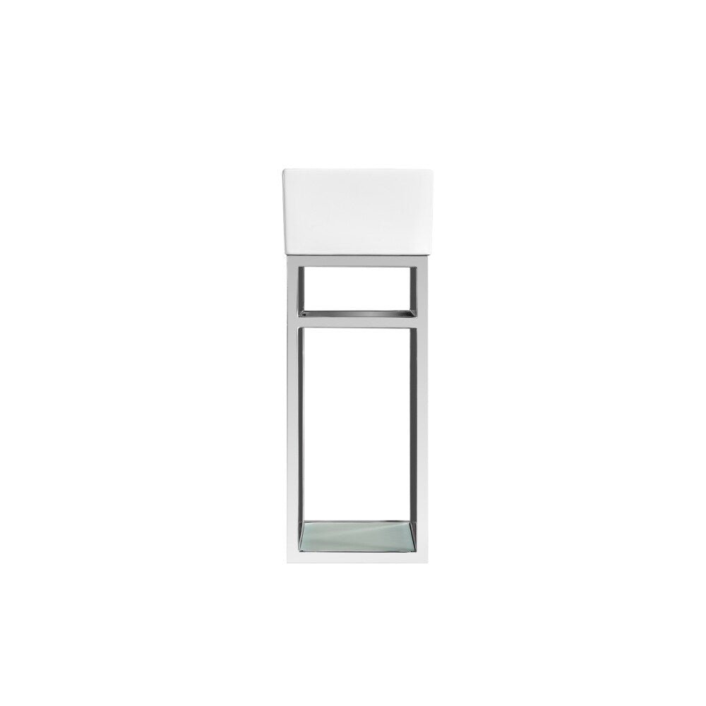 Swiss Madison Pierre 19.5" Single, Metal Frame, Open Shelf, Bathroom Vanity