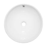 Swiss Madison Sublime® Round Ceramic Bathroom Vessel Sink Bowl