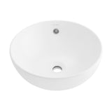 Swiss Madison Sublime® Round Ceramic Bathroom Vessel Sink Bowl