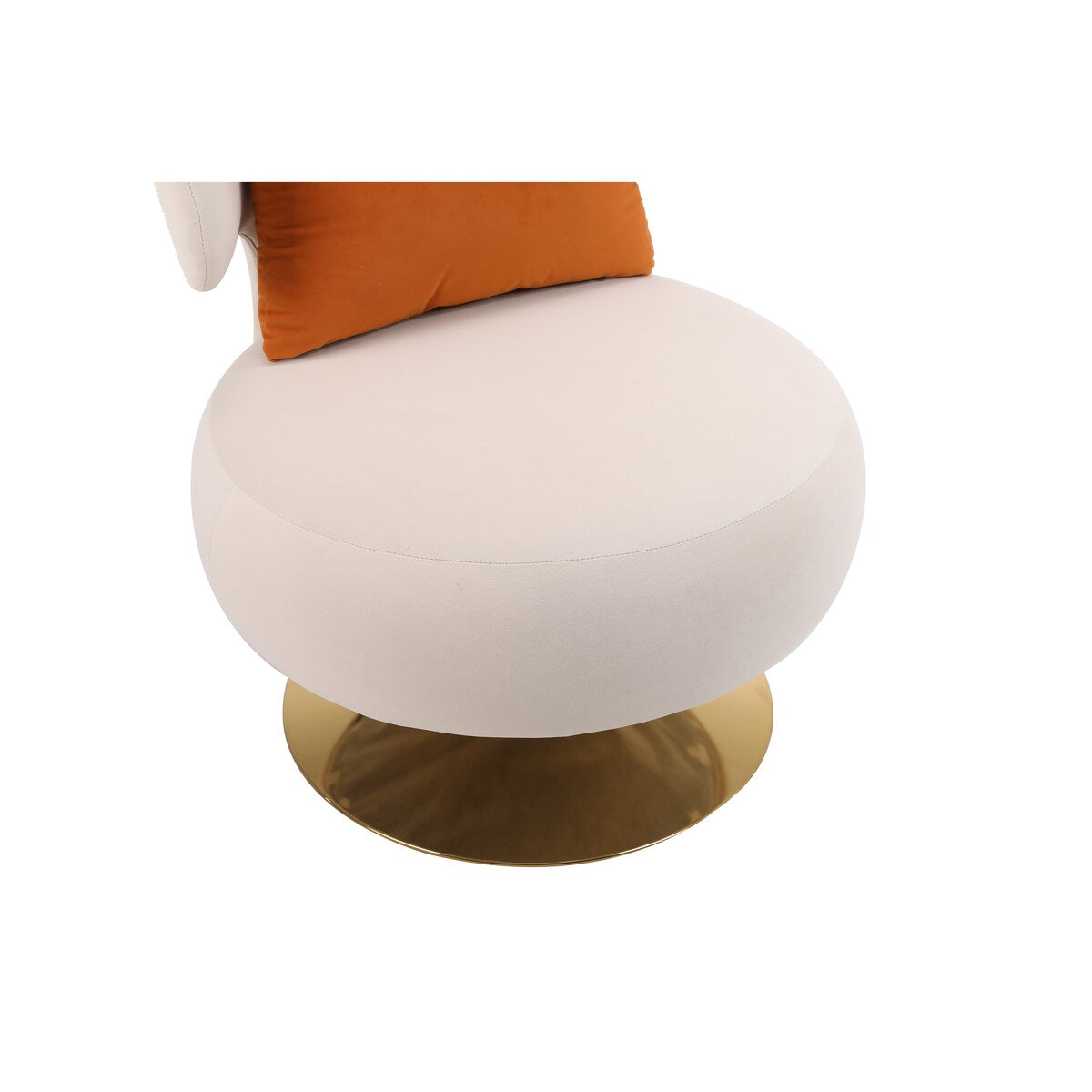 Swivel Accent Chair Armchair,Round Barrel Chair in Fabric for Living Room Bedroom