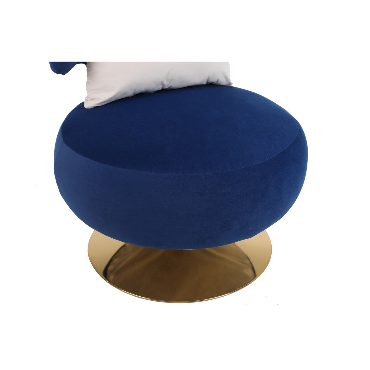 Swivel Accent Chair Armchair,Round Barrel Chair in Fabric for Living Room Bedroom