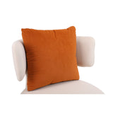 Swivel Accent Chair Armchair,Round Barrel Chair in Fabric for Living Room Bedroom