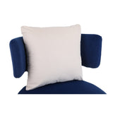 Swivel Accent Chair Armchair,Round Barrel Chair in Fabric for Living Room Bedroom