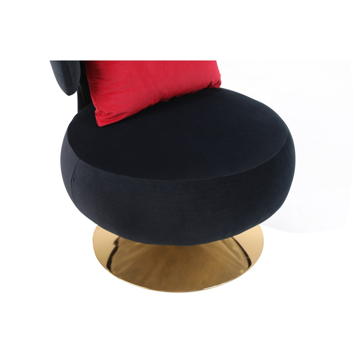 Swivel Accent Chair Armchair,Round Barrel Chair in Fabric for Living Room Bedroom