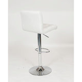 Swivel Adjustable Hydraulic Bar Stool, Set Of 2