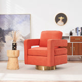 Swivel Barrel Chair for Living Room