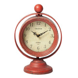 Red Swivel Clock