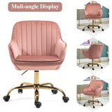 Howtai Swivel Home Office Chair with Rollers