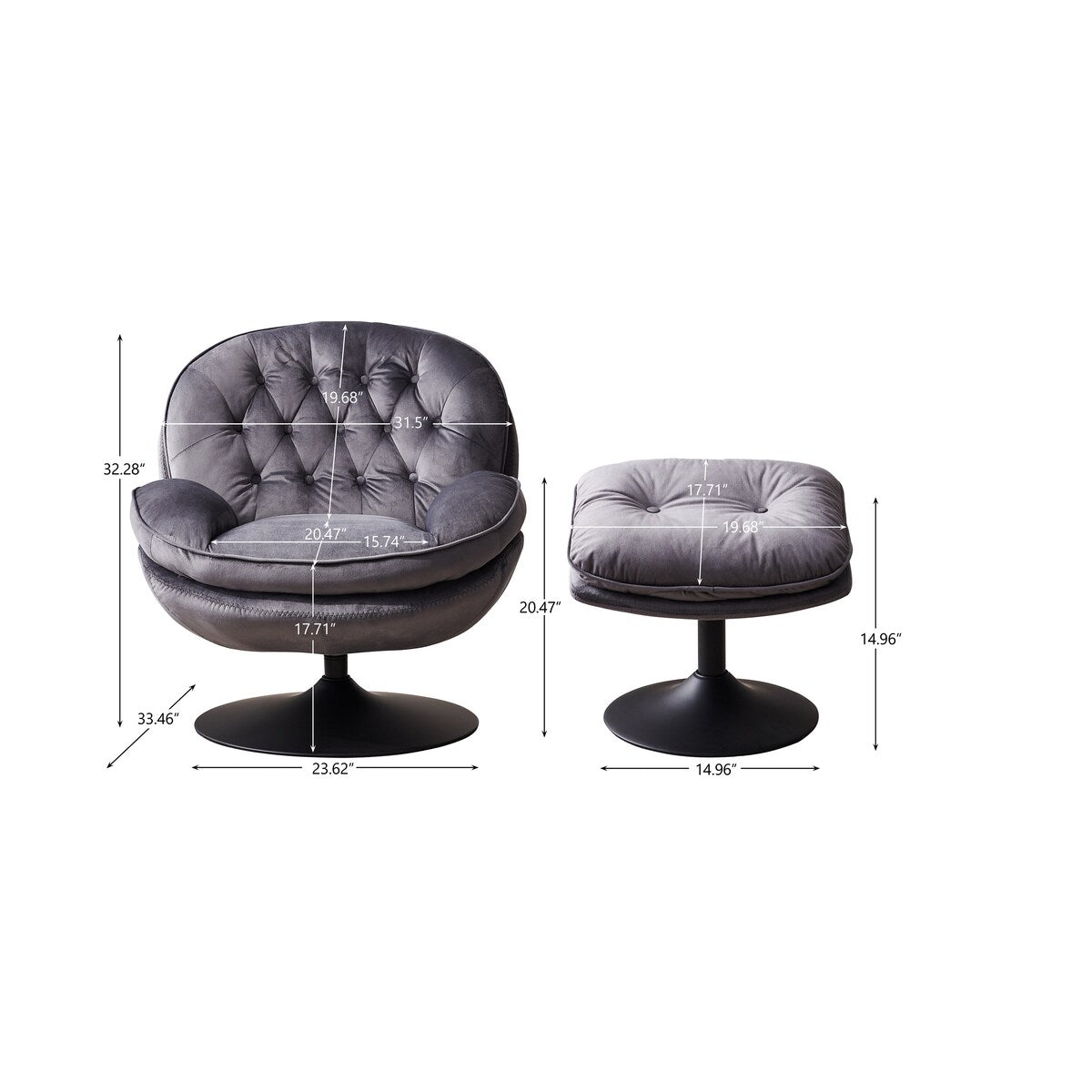 Swivel Leisure Chair Lounge Chair