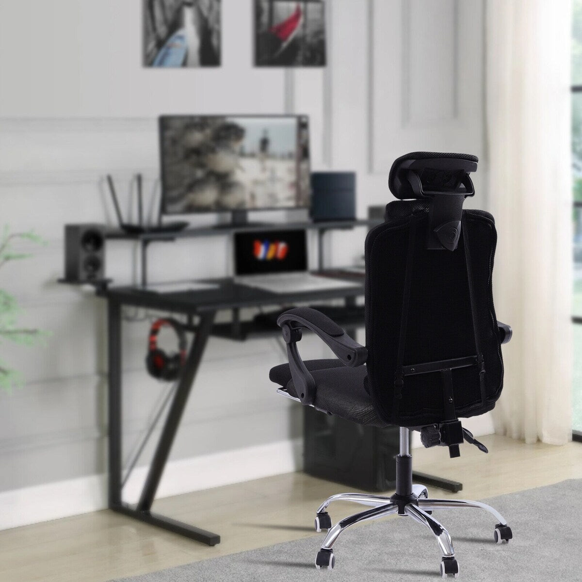 Swivel Office Chair Adjustable Height Ergonomic Computer Chairs - 24*48 inches